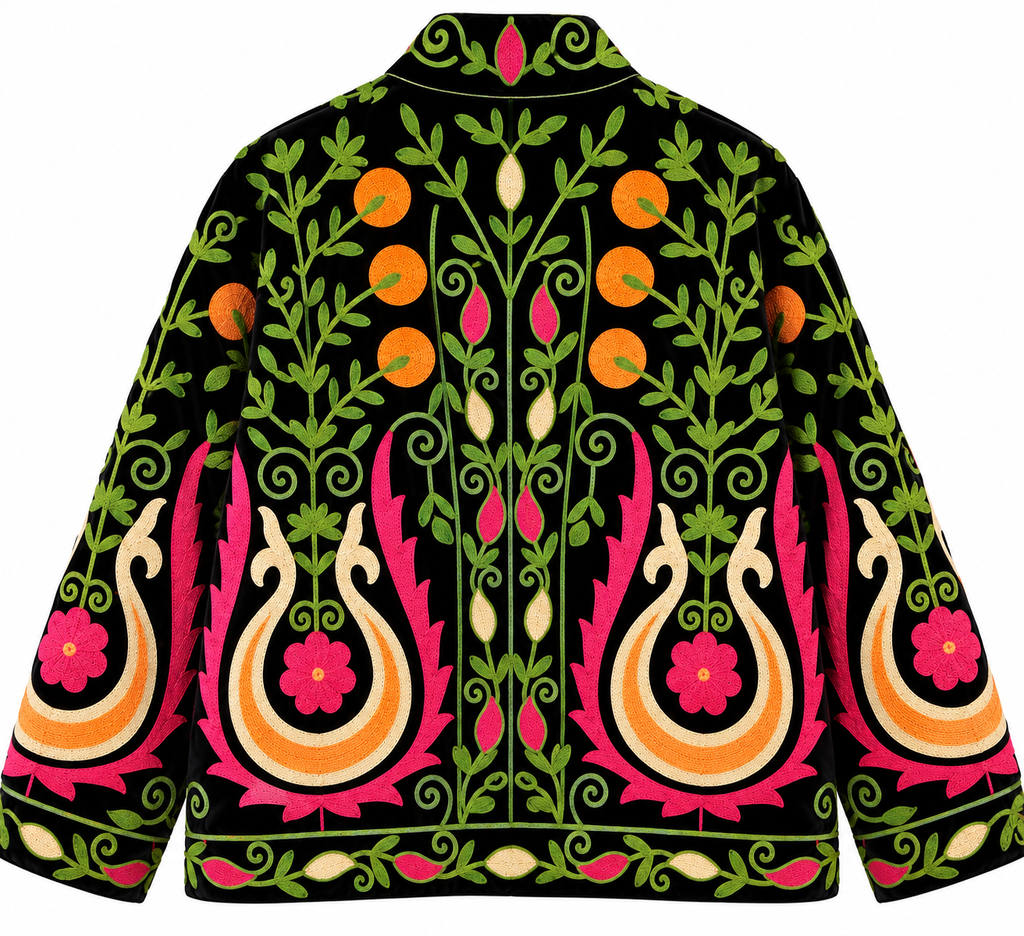 LEVH - Giacca Glenda - Nero/rosso