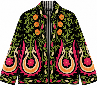 LEVH - Giacca Glenda - Nero/rosso