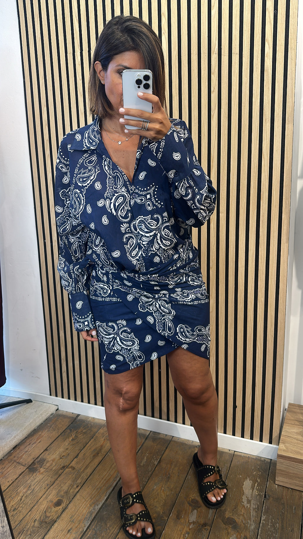 LEVH - Completo Clamecy - BANDANA BLU