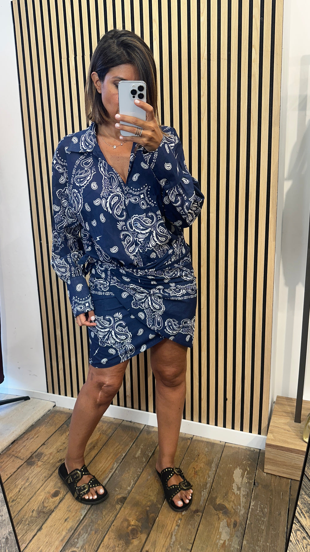LEVH - Completo Clamecy - BANDANA BLU