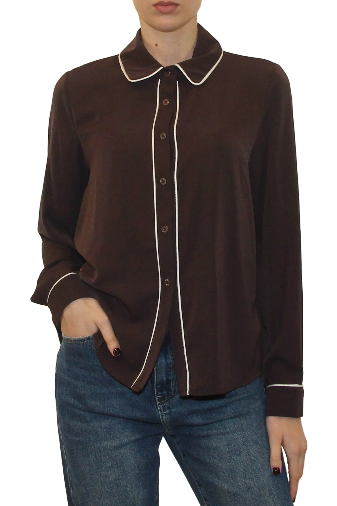 LEVH - CAMICIA BENDORF - MOKA