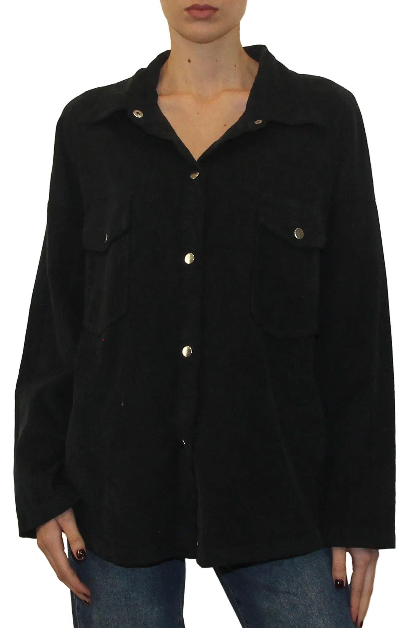 LEVH - CAMICIA ISLA - NERO