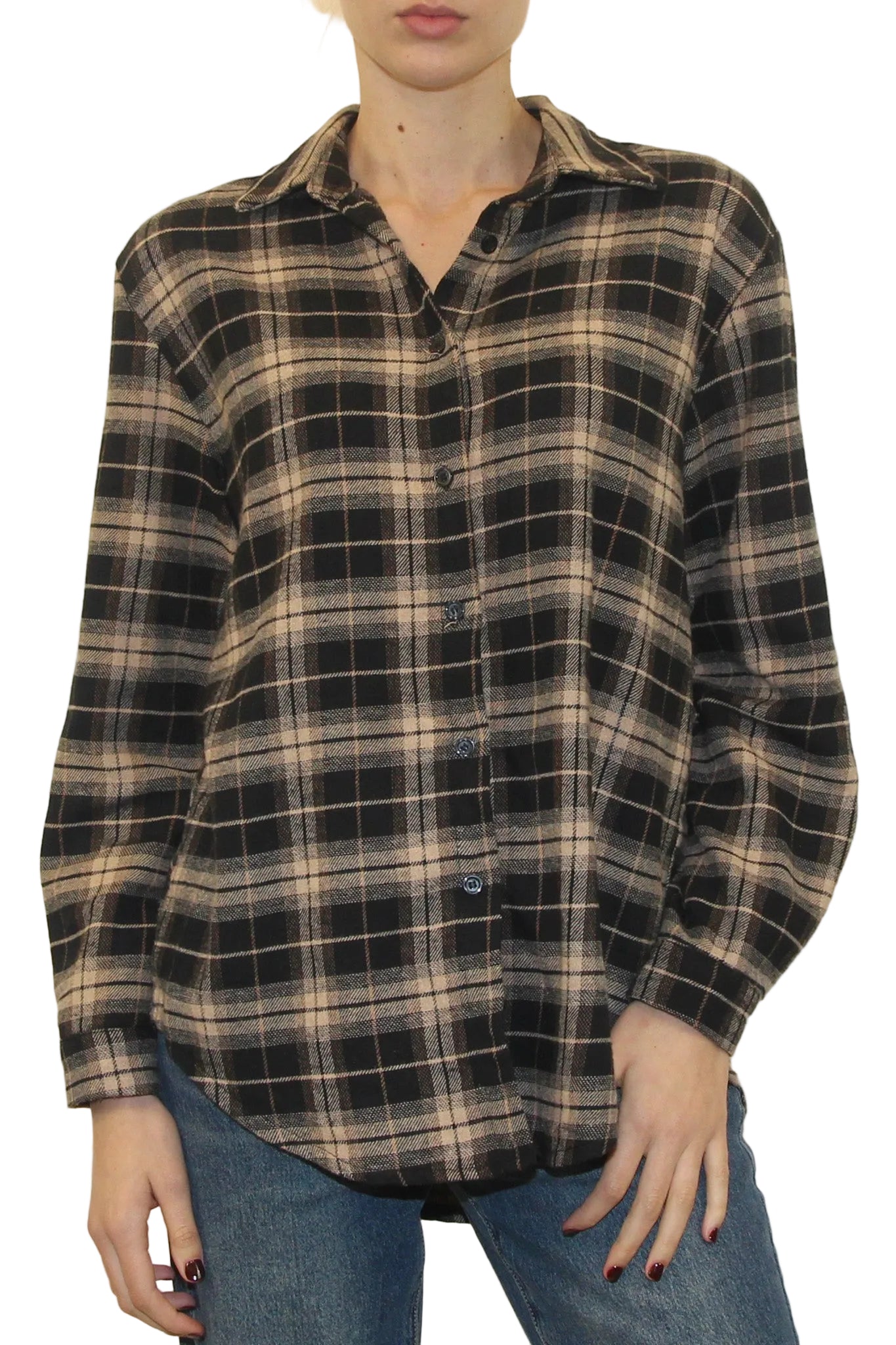 LEVH - CAMICIA FAVER - SCOZZESE MORO