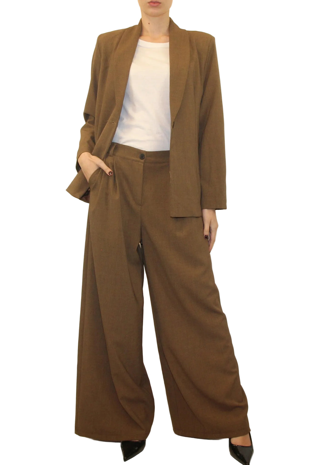 LEVH - PANTALONE HALL - TABACCO