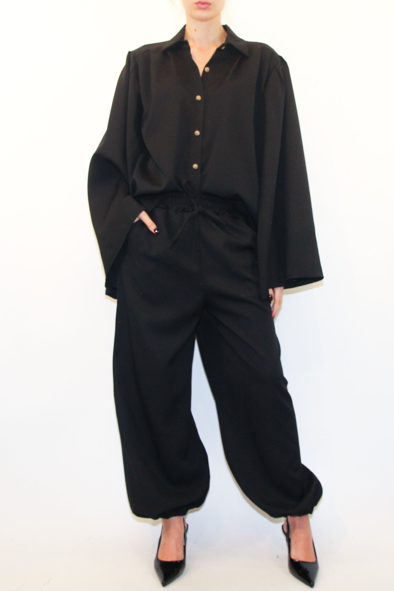 LEVH - COMPLETO FINGER - NERO