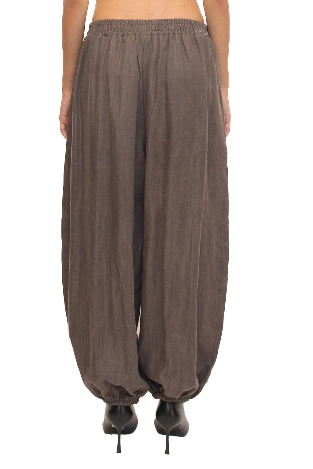 LEVH - Pantalone Pules - Melange tortora