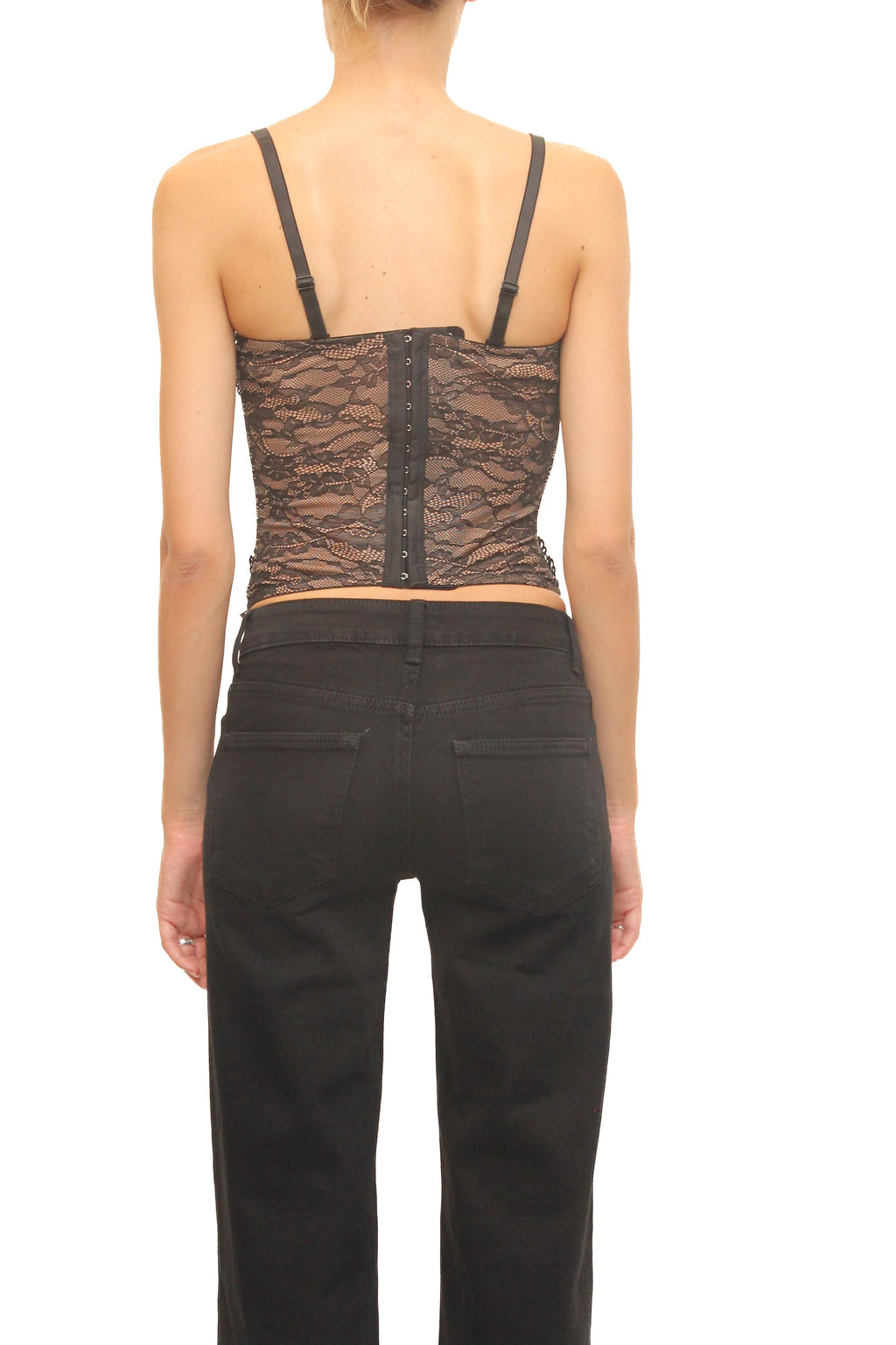 LEVH - Corsetto Cheren - NERO/BEIGE
