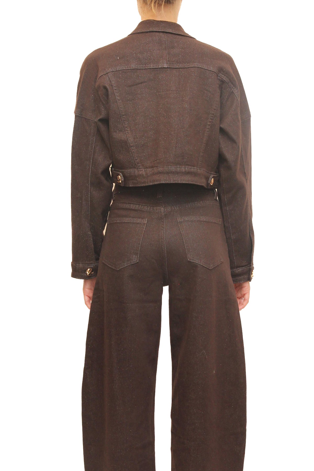 LEVH - Giacca Guilford - Denim marrone