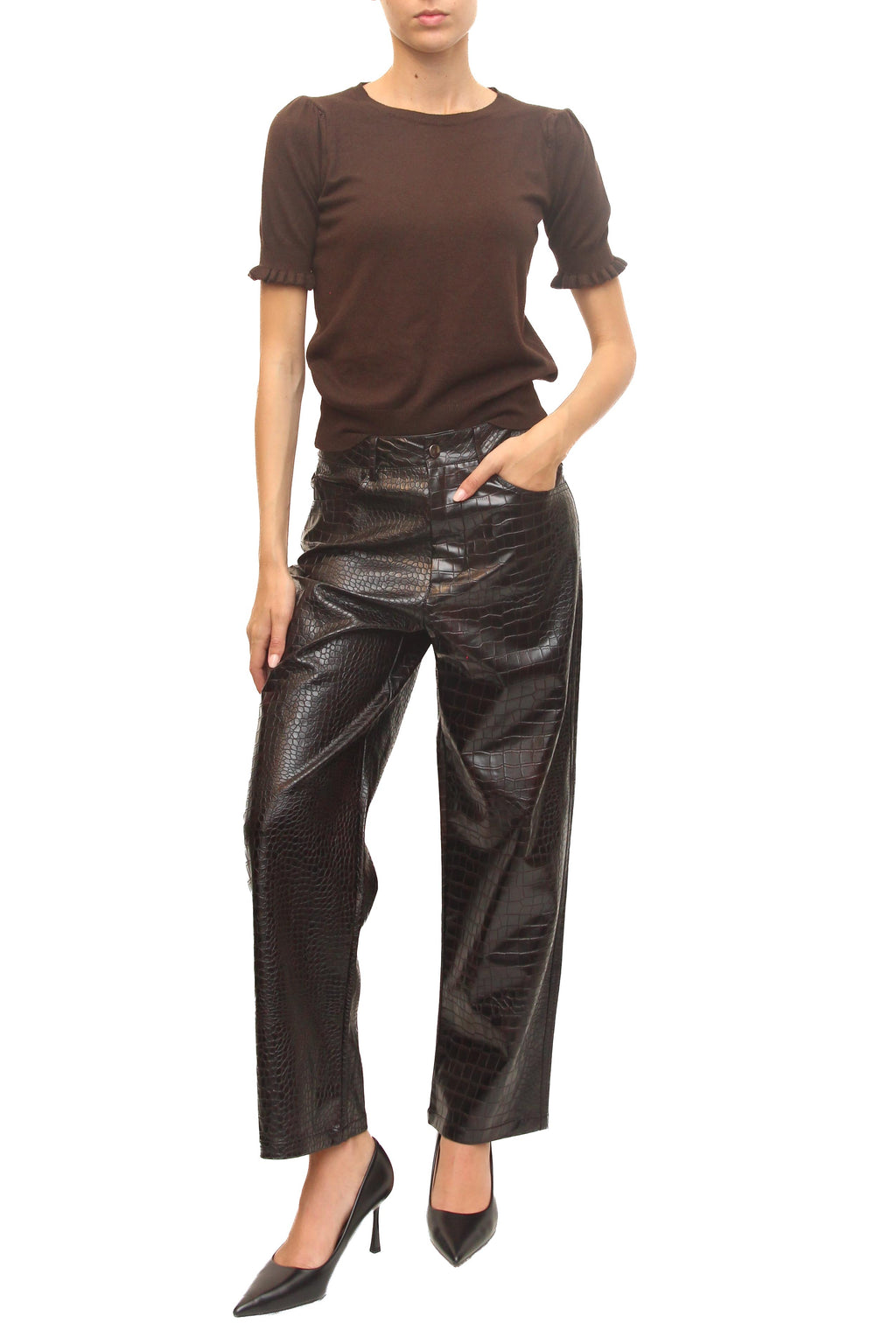 LEVH - Pantalone Peel - Nero
