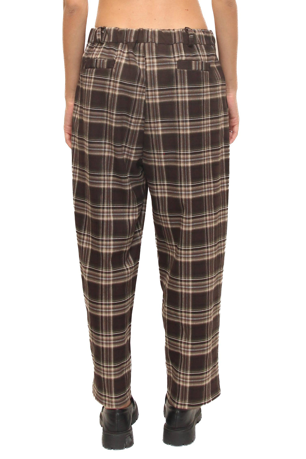 LEVH - Pantalone Porsche - quadro tdm/panna/beige
