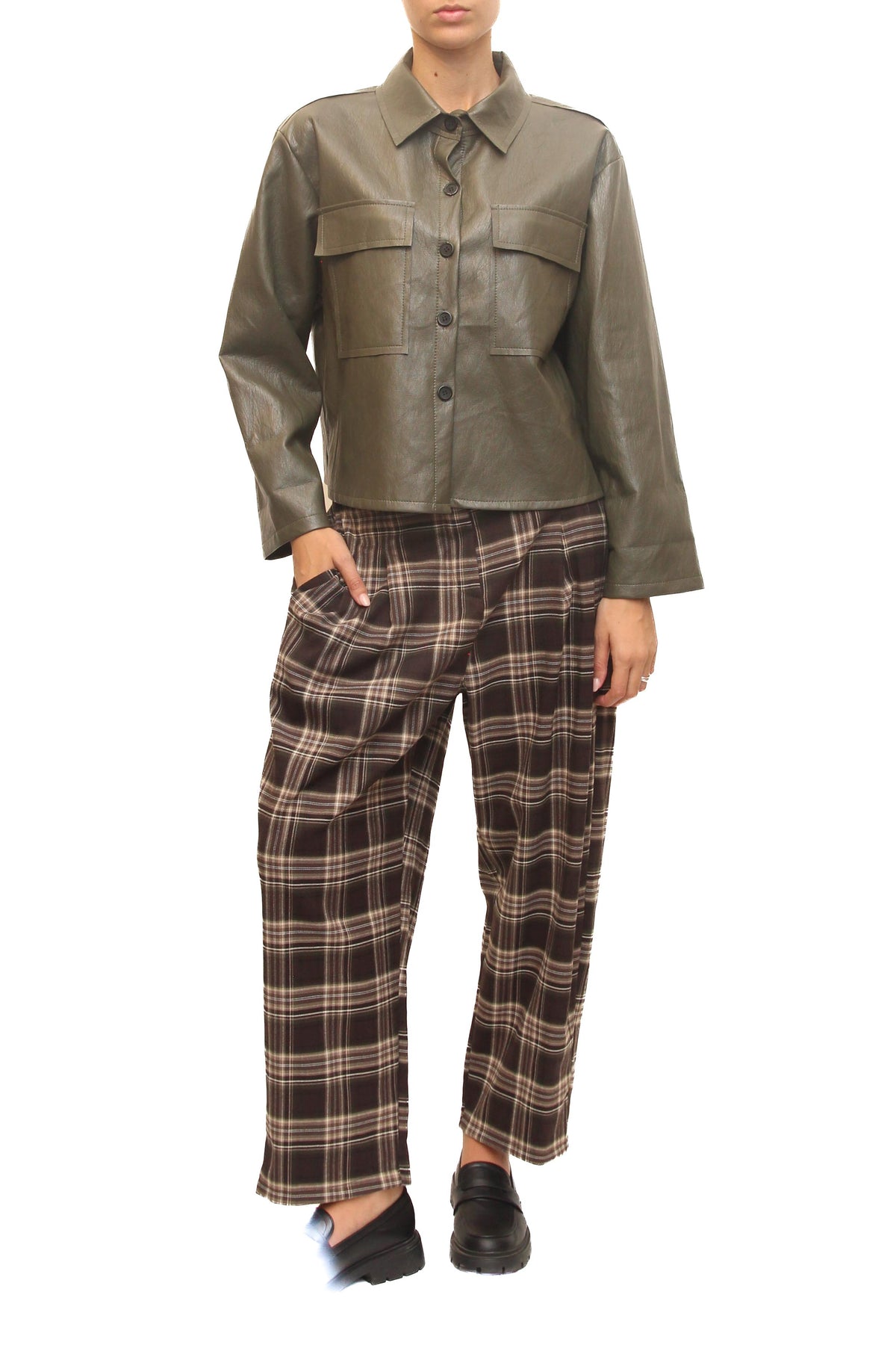 LEVH - camicia Chage - militare