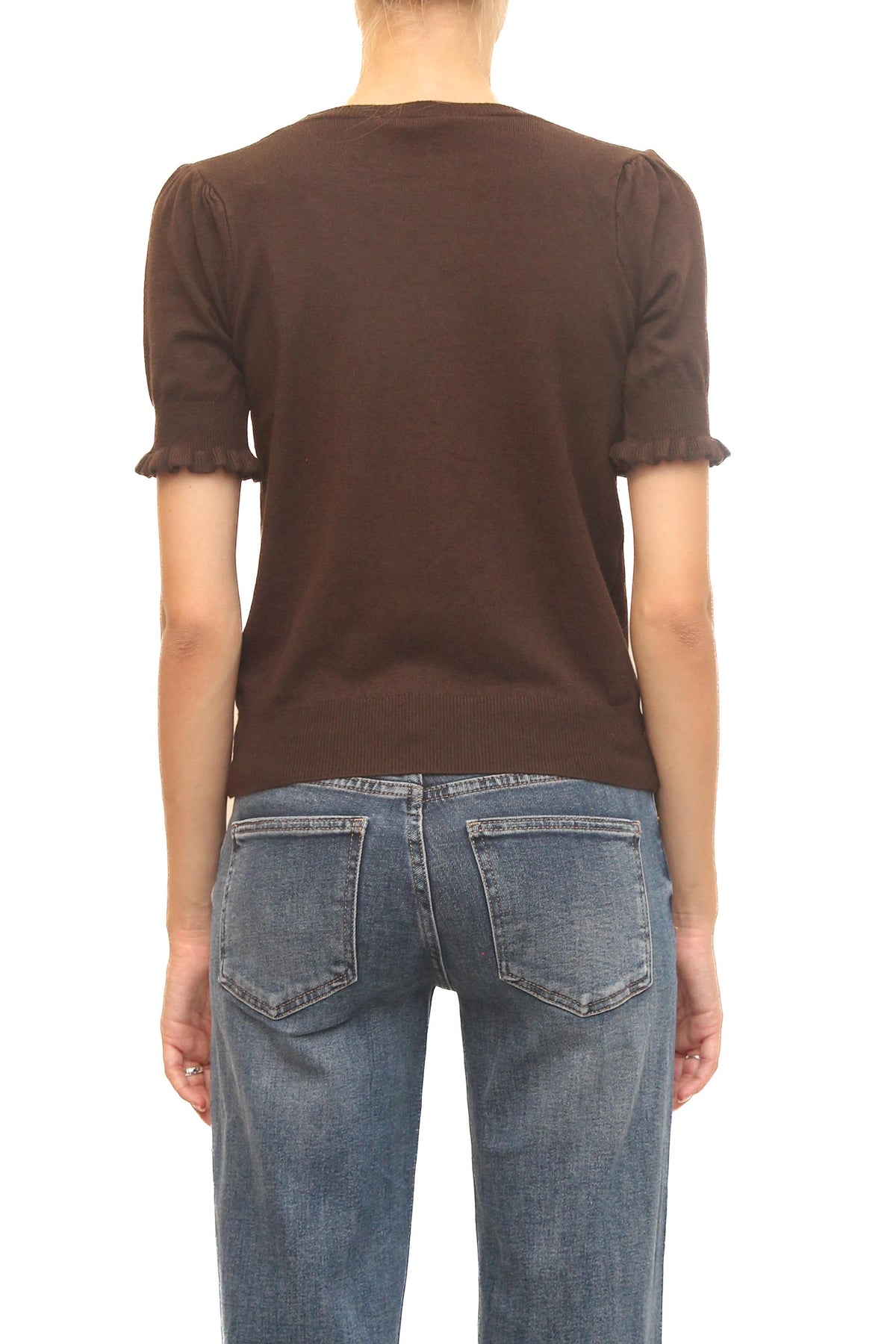 LEVH - Maglia Medan - MARRONE
