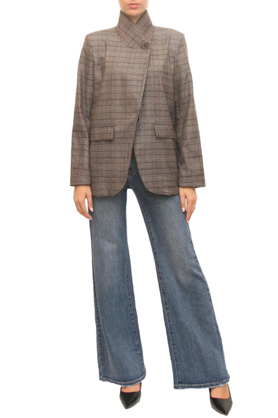 LEVH - Blazer Bata - Check marrone
