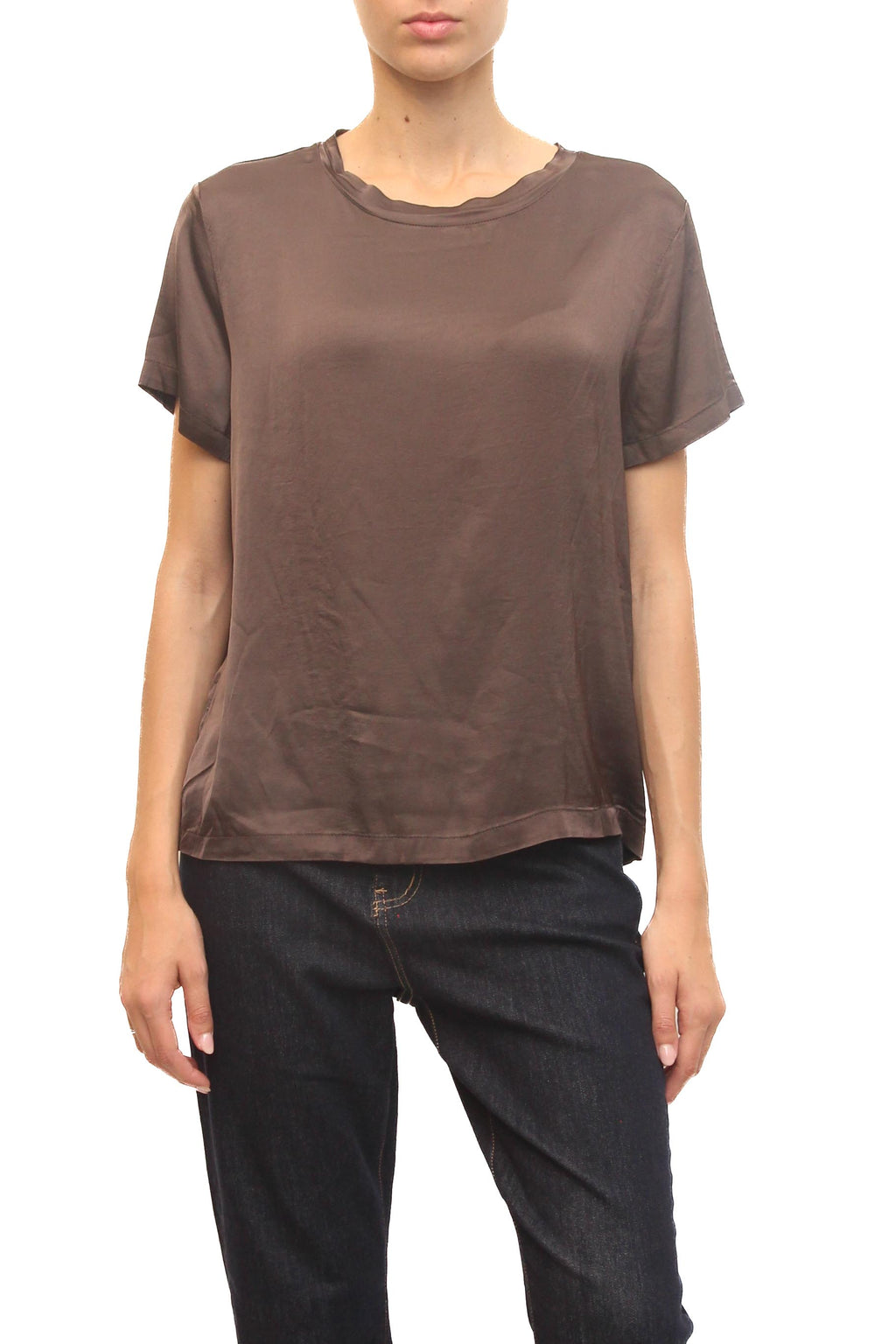 LEVH - Maglia Mélaine - MARRONE