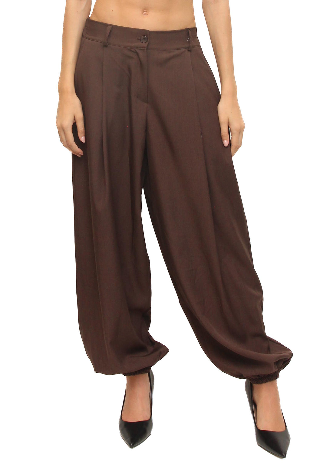 LEVH - Pantalone Paraná - MARRONE