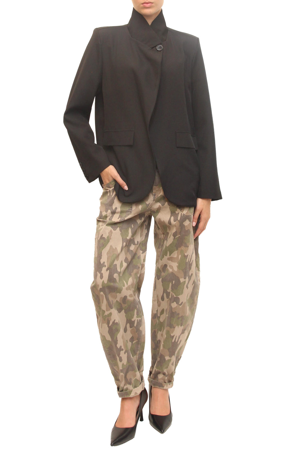 LEVH - Blazer Bata - Nero