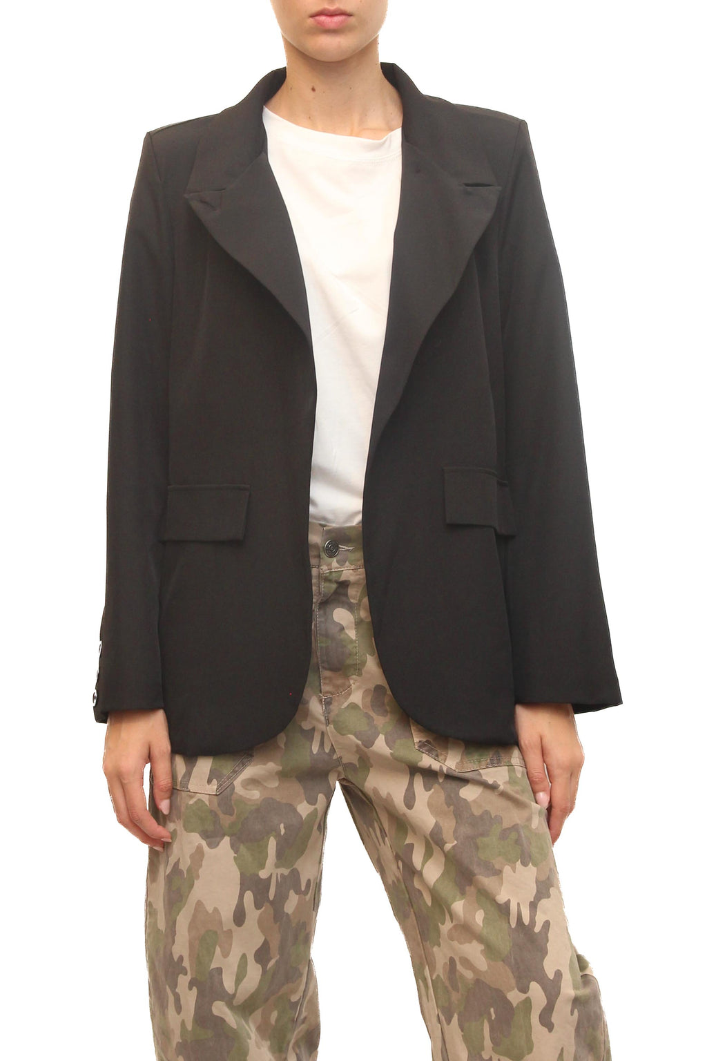 LEVH - Blazer Bata - Nero