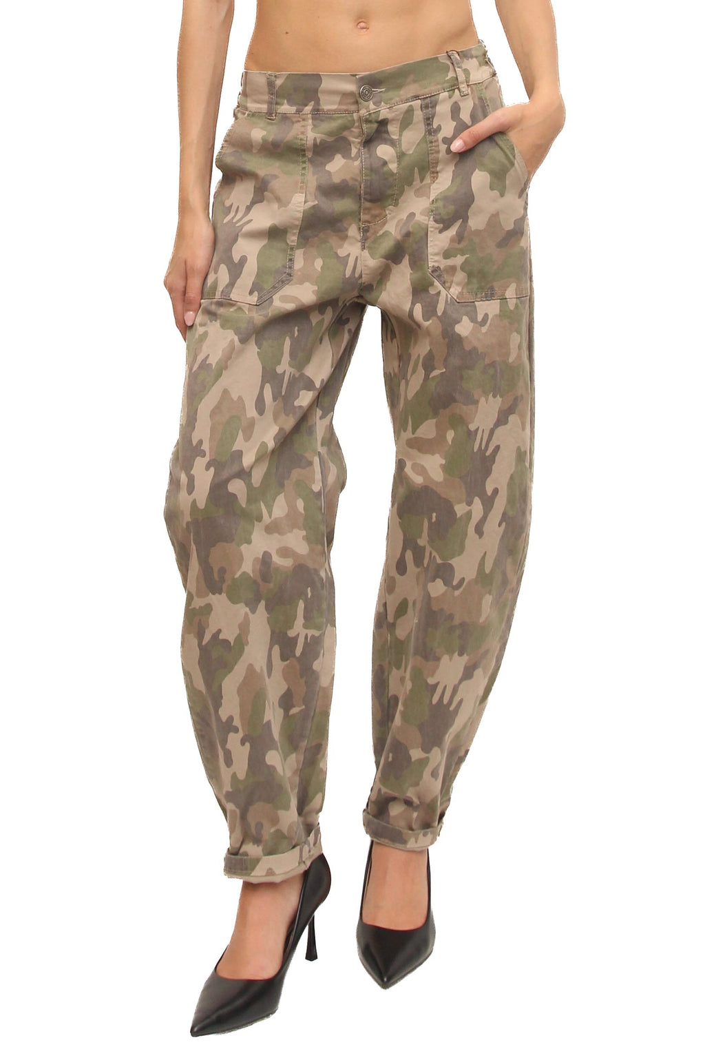 LEVH - Pantalone Pamuya - Camouflage beige