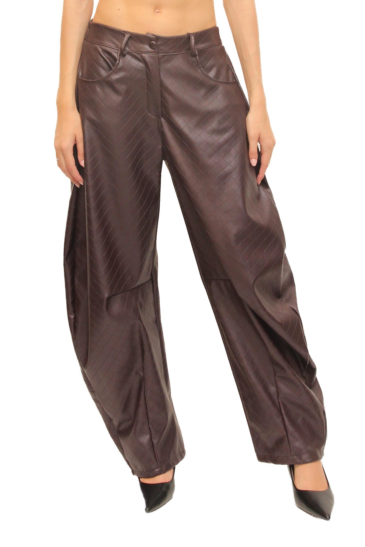 LEVH - Pantalone Pakuna - MARRONE