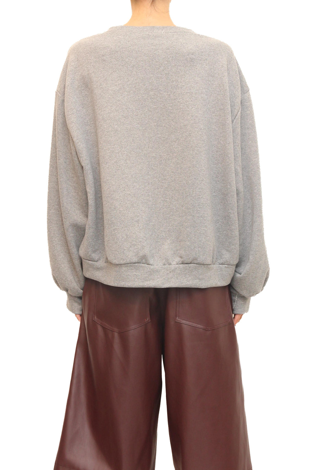 LEVH - Felpa Fannie - Grigio/bordx