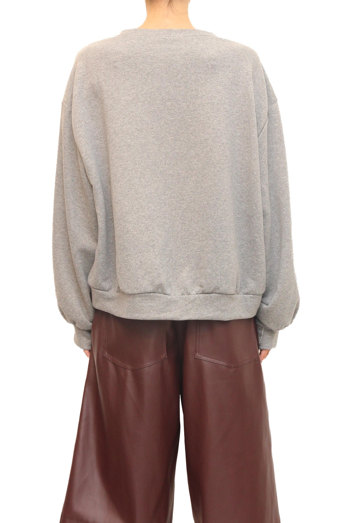 LEVH - Felpa Fannie - Grigio/bordx