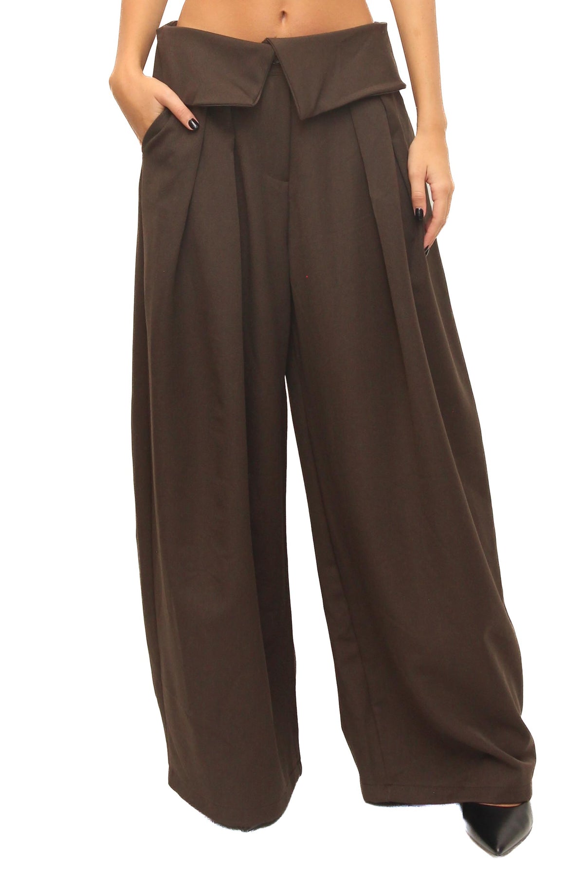 LEVH - Pantalone Palmerston - MARRONE