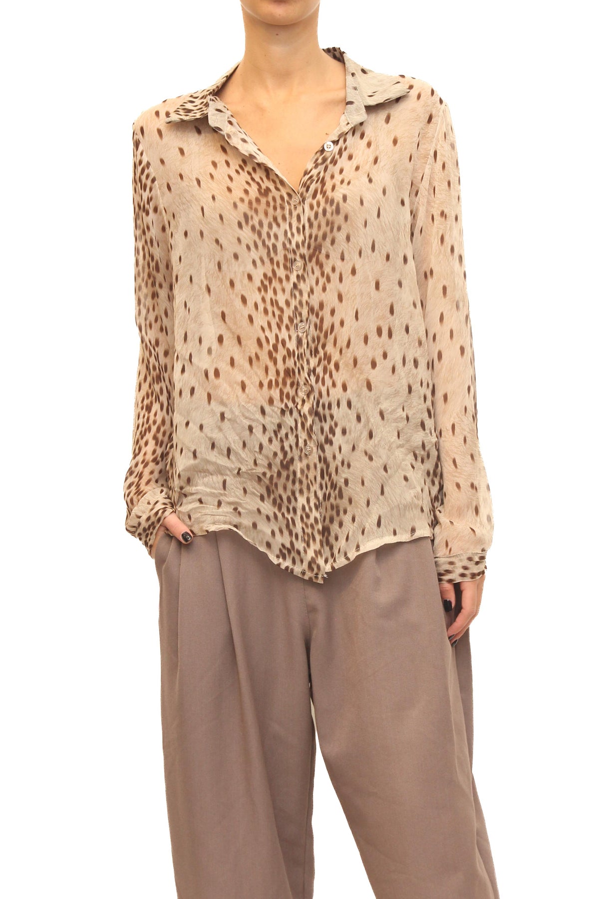 LEVH - Camicia Cevie - Maculato beige