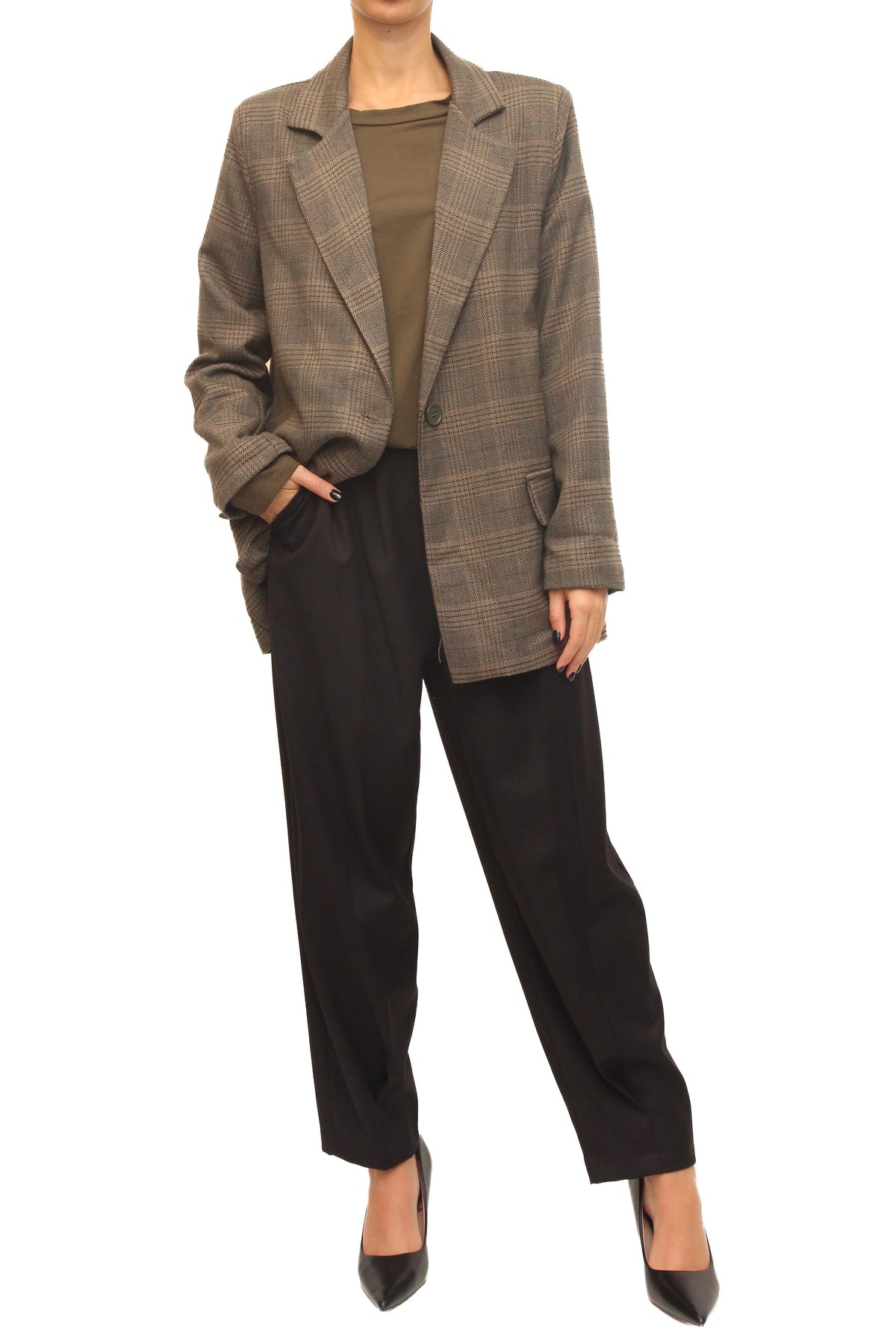 LEVH - Blazer Brigit - Chech verde