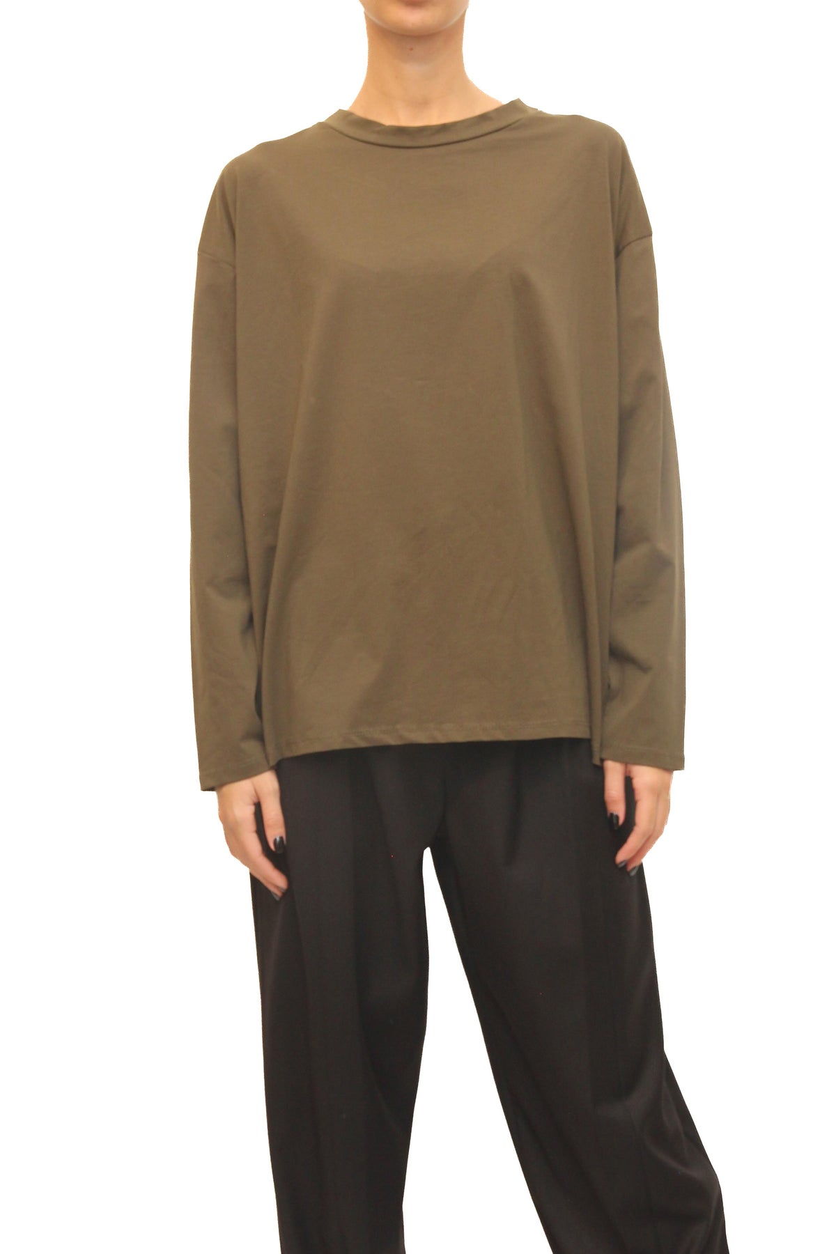 LEVH - T-shirt Tamila - MILITARE