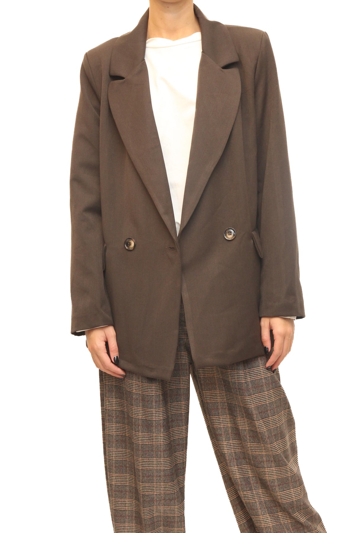LEVH - Blazer Baltimora - MARRONE