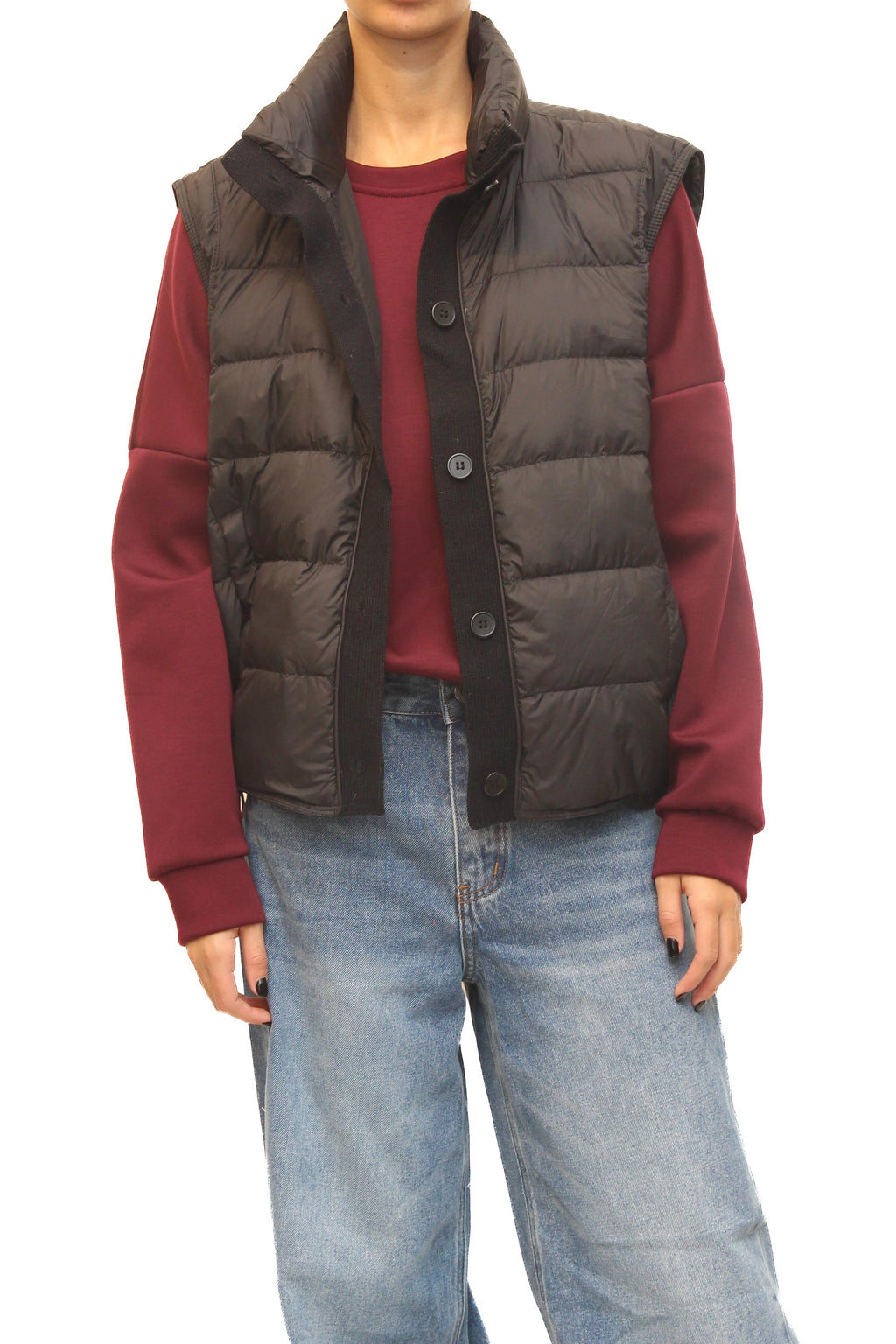 LEVH - Gilet Gayana - Nero