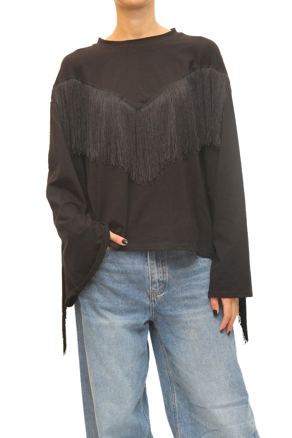 LEVH - T-shirt Thun - Nero