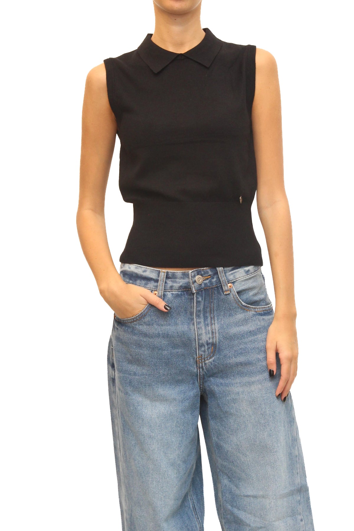 LEVH - Gilet Gillistown - Nero