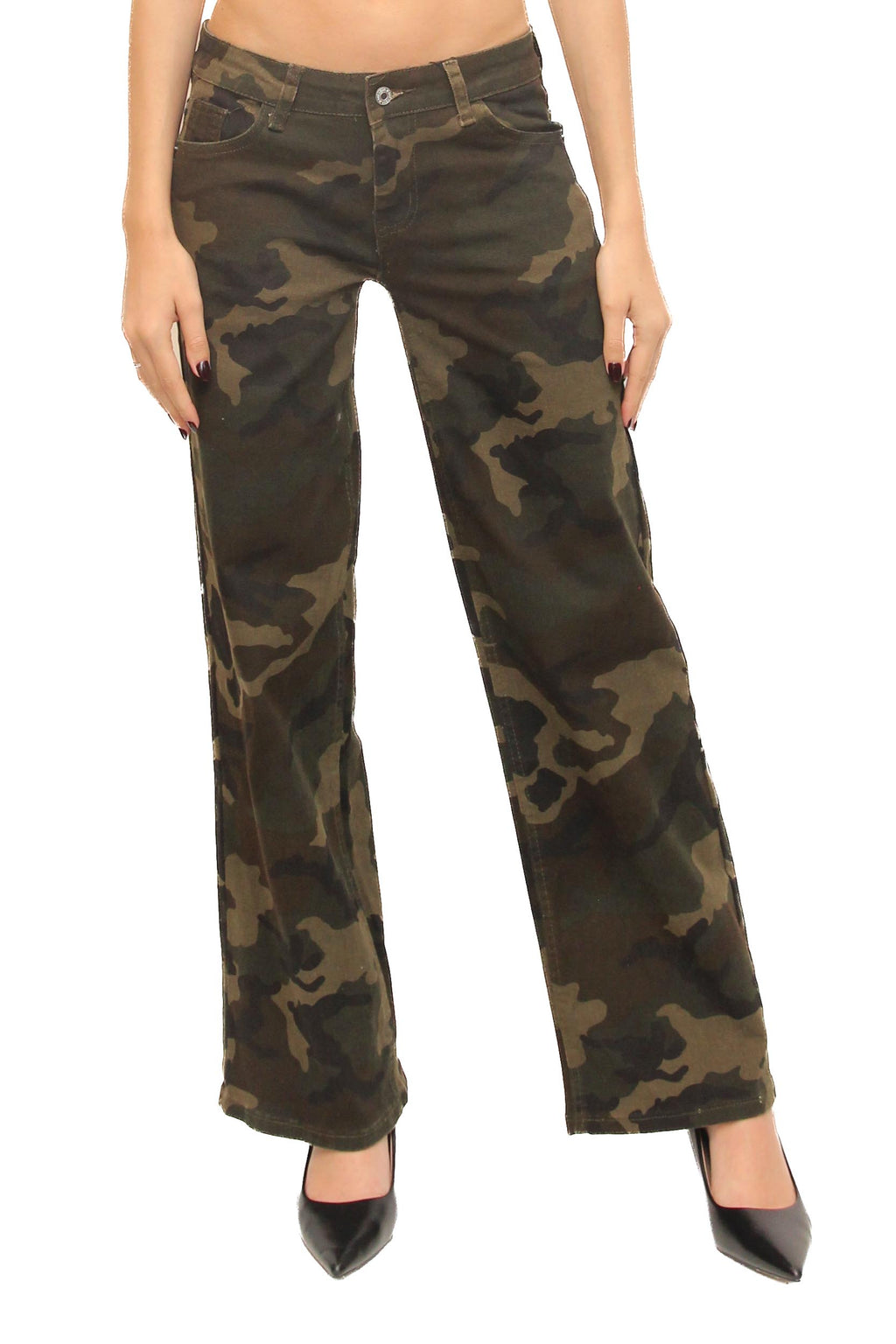 LEVH - Jeans July - Denim camouflage