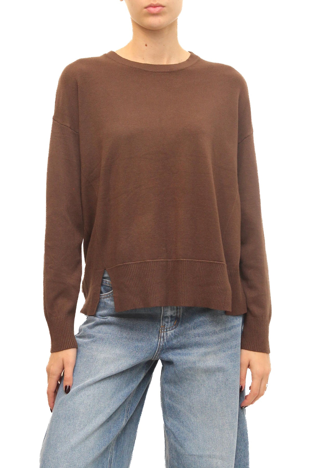 LEVH - Maglia Morgane - MARRONE