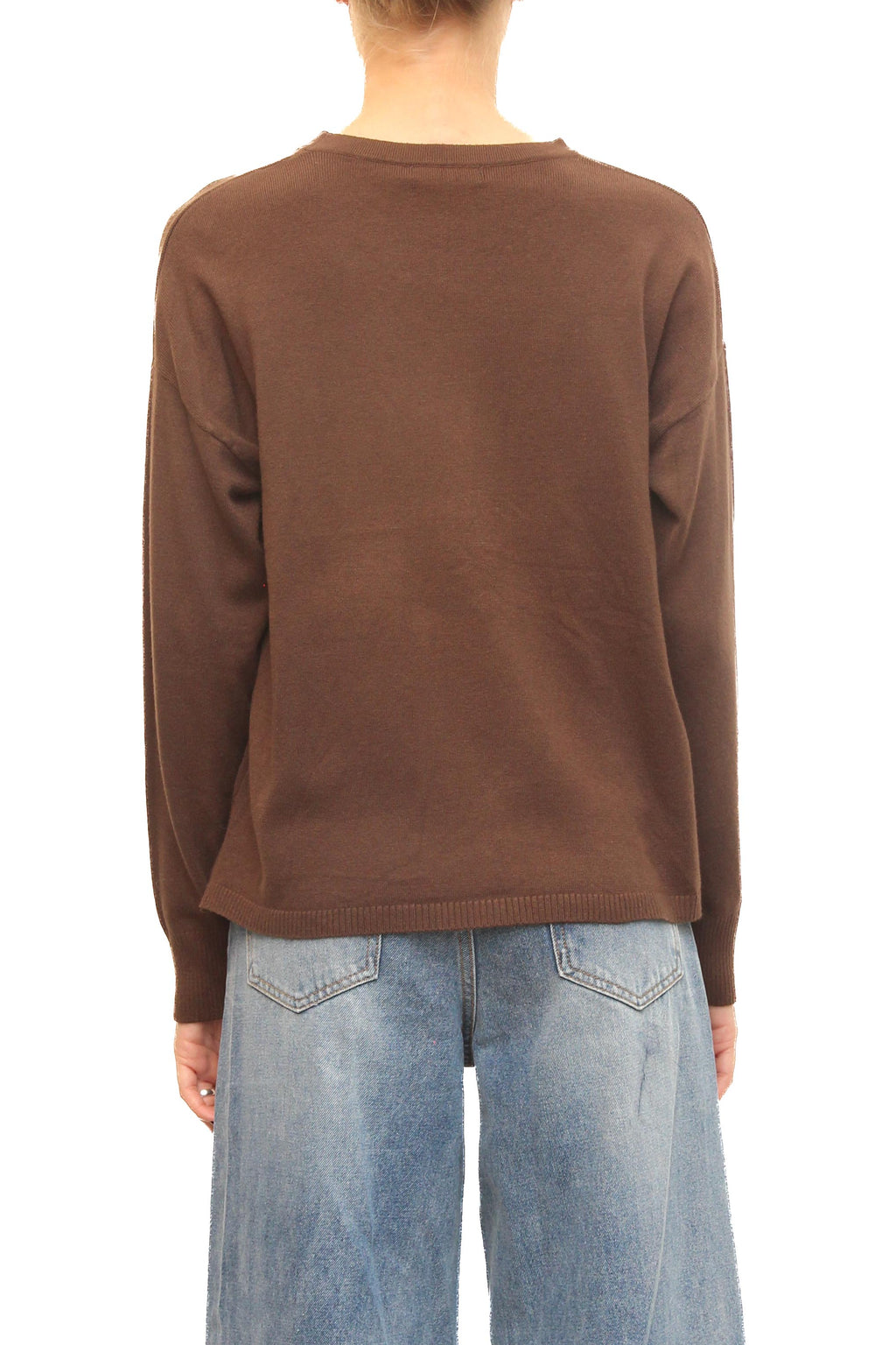 LEVH - Maglia Morgane - MARRONE