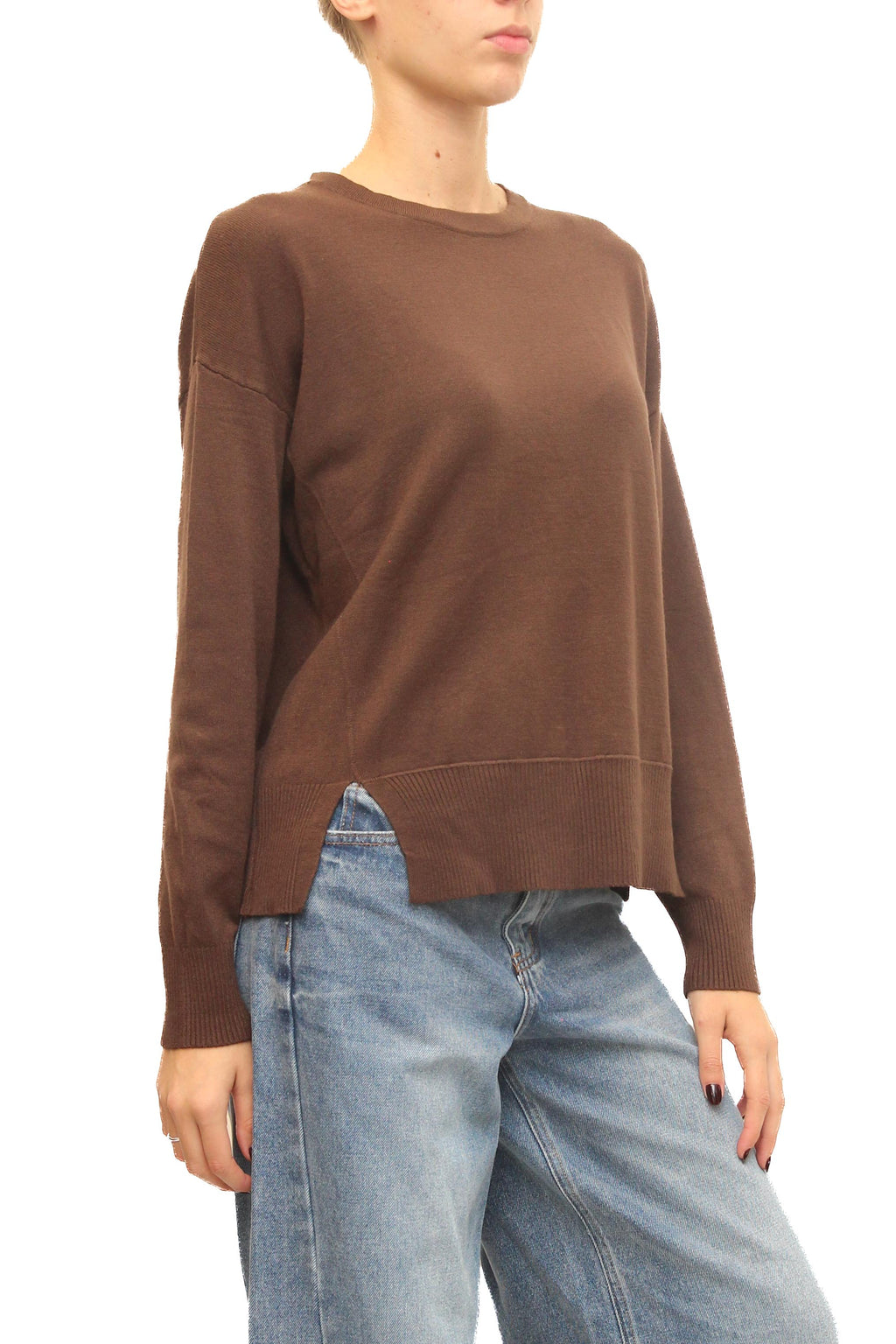 LEVH - Maglia Morgane - MARRONE