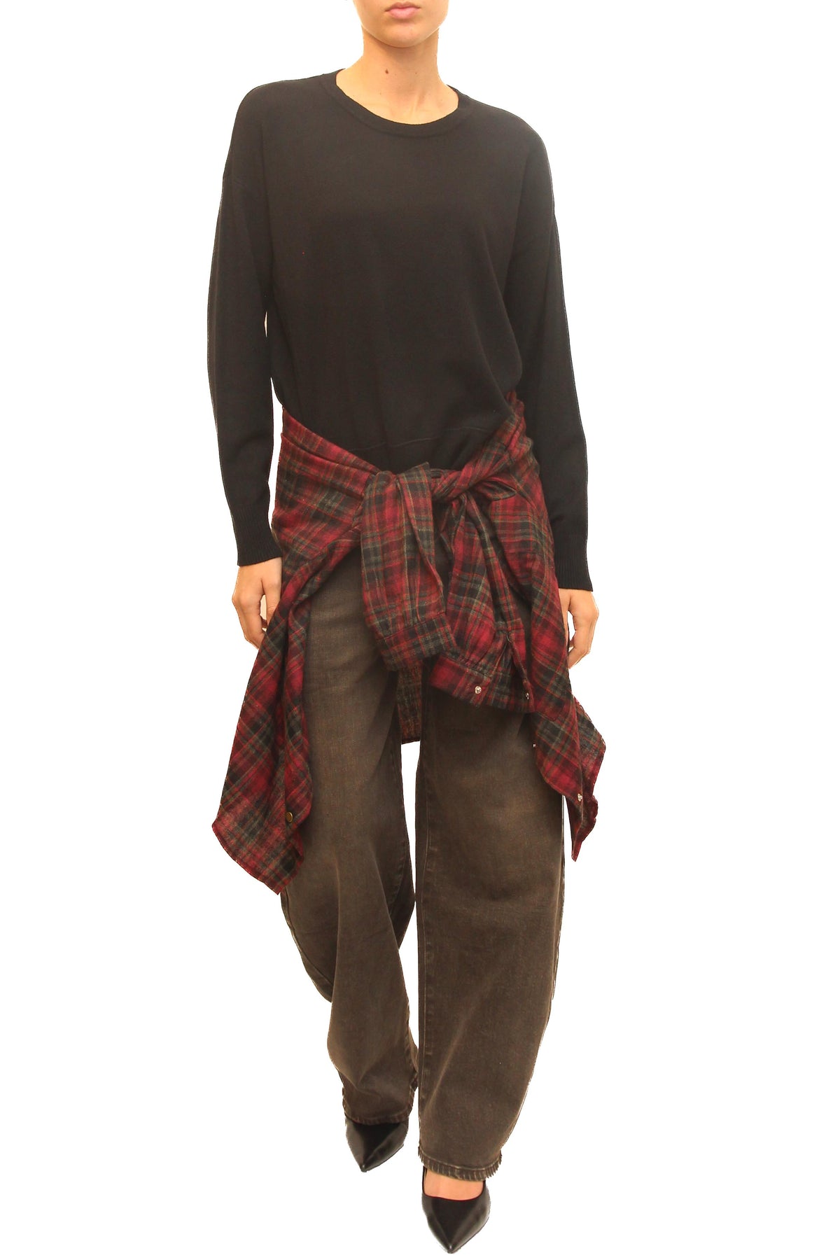 LEVH - Jeans Joleen - Denim marrone