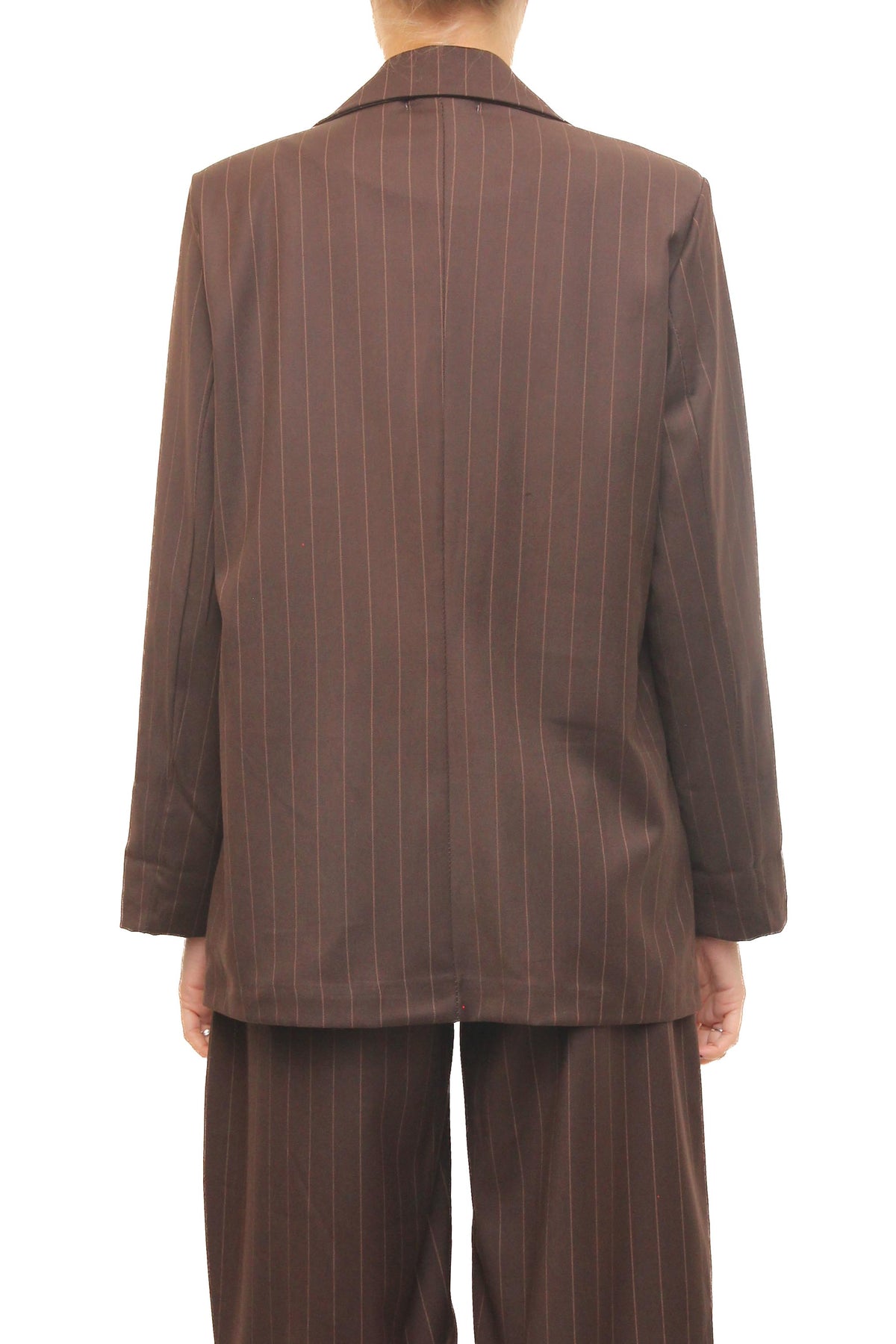 LEVH - Blazer Bisee - Riga marrone/beige