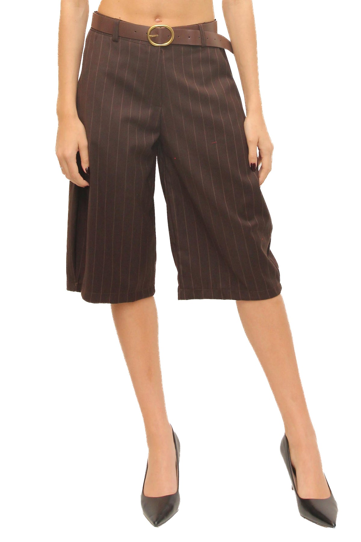 LEVH - Bermuda Balenzia - Riga marrone/beige