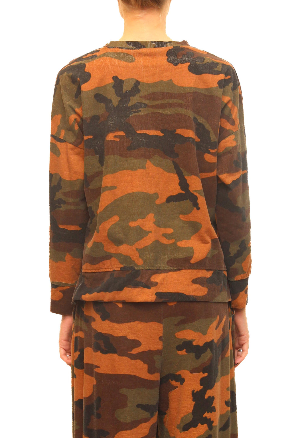 LEVH - Maglia Monike - Camouflage ruggine