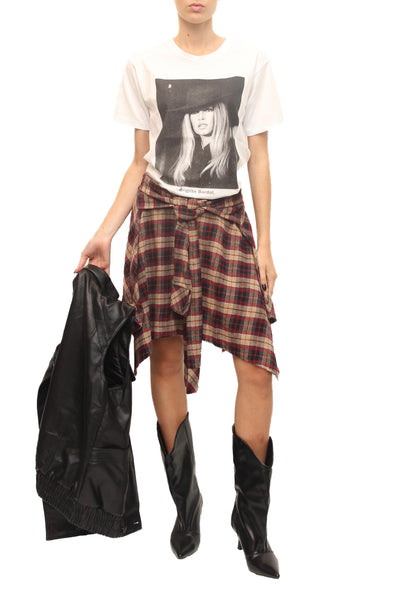 LEVH - Gonna Gajdel - QUADRO BEIGE/BORDX