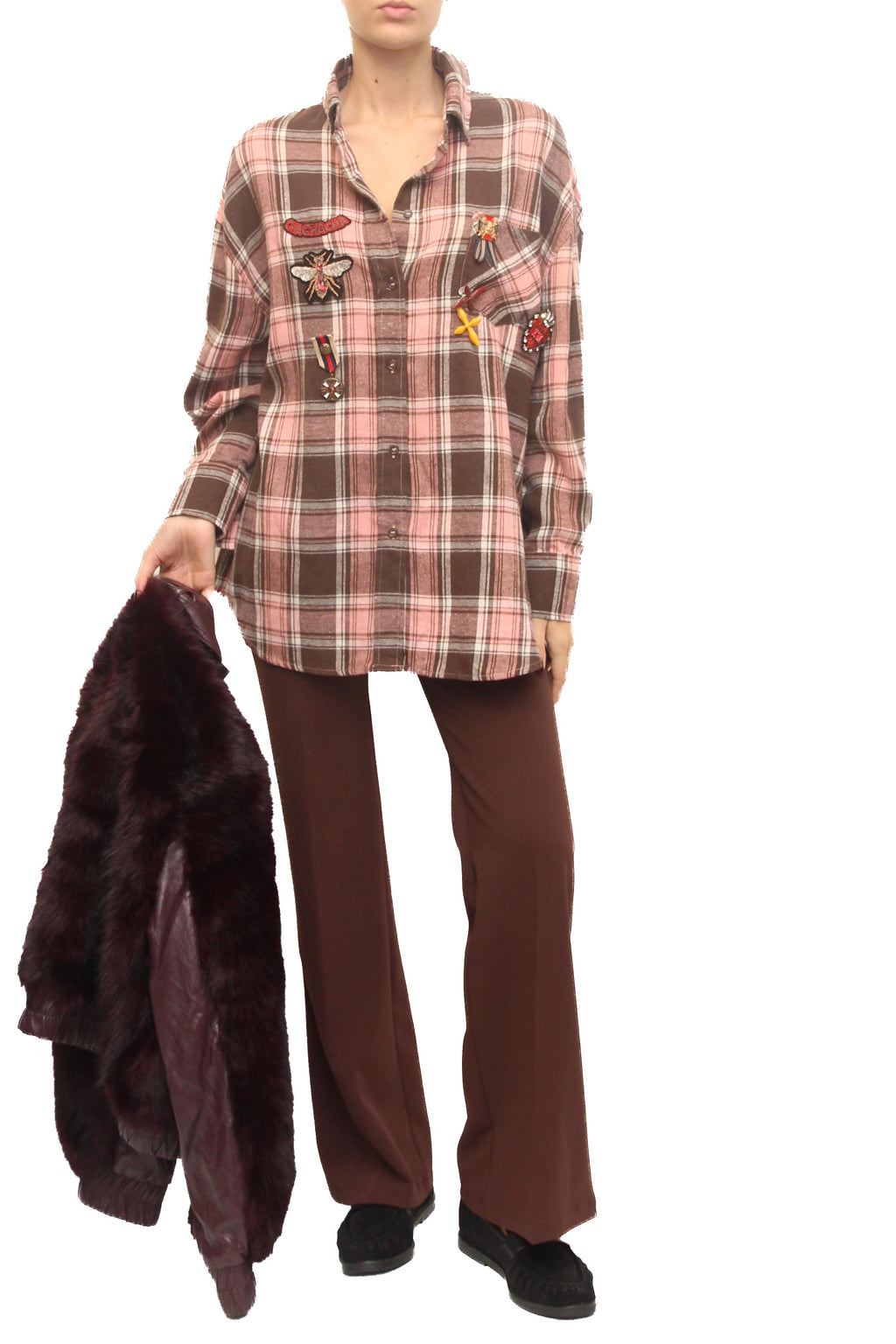 LEVH - Camicia Ceuta - Check rosa