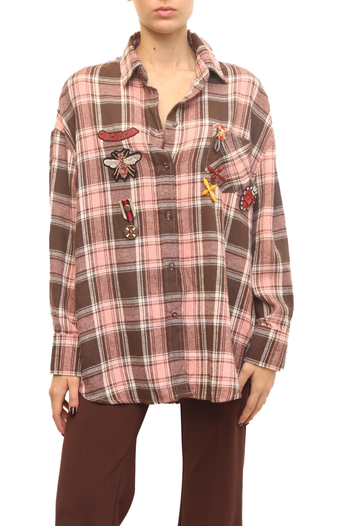 LEVH - Camicia Ceuta - Check rosa