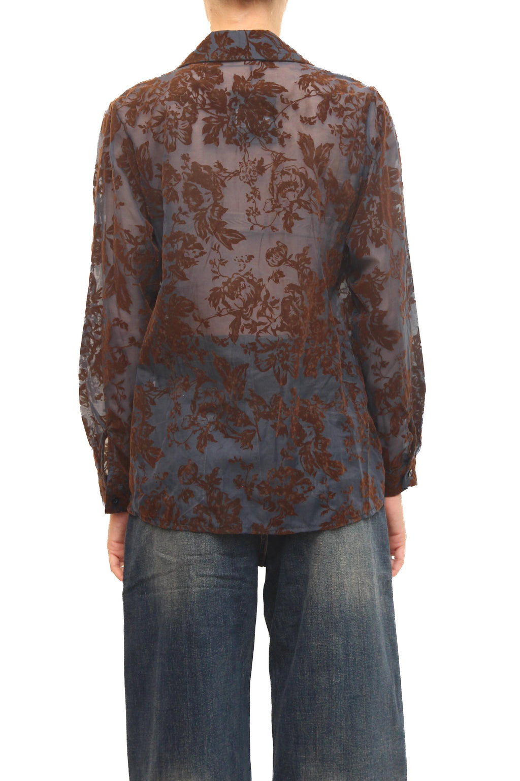 LEVH - Camicia Chelles - Blu/moro