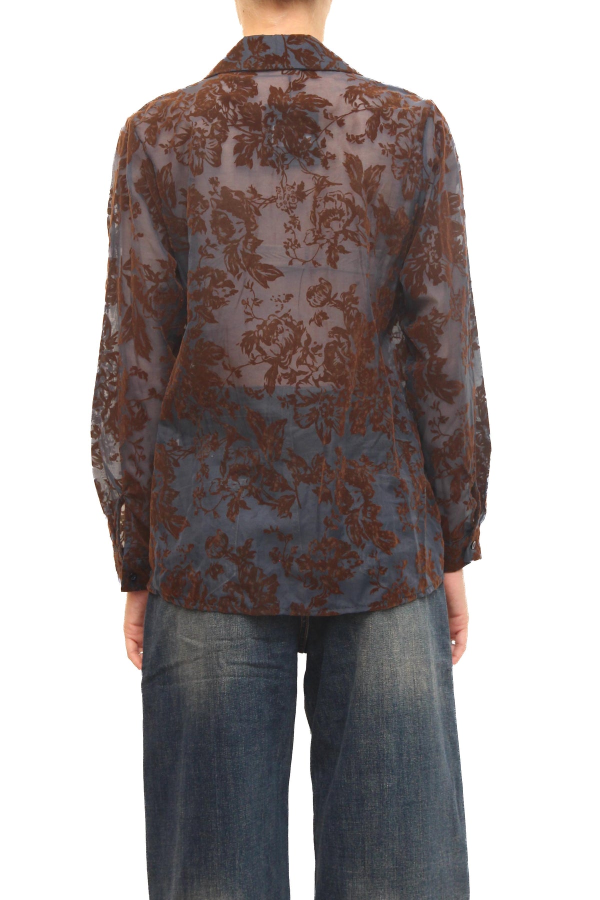 LEVH - Camicia Chelles - Blu/moro