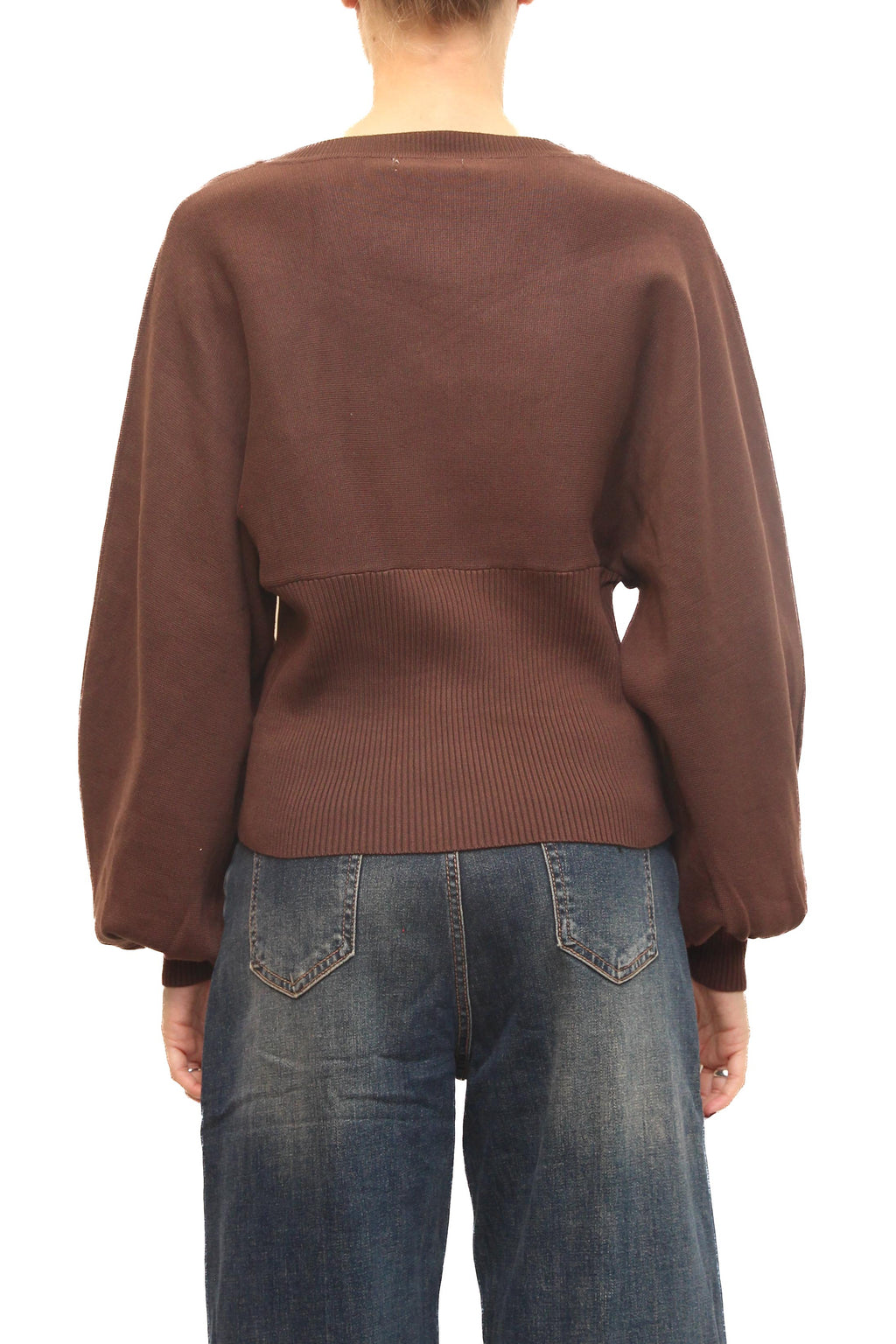 LEVH - Maglia Makayla - MARRONE
