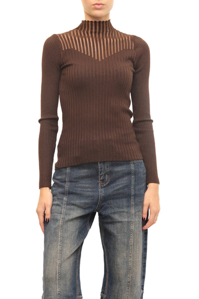 LEVH - Maglia Marian - MARRONE