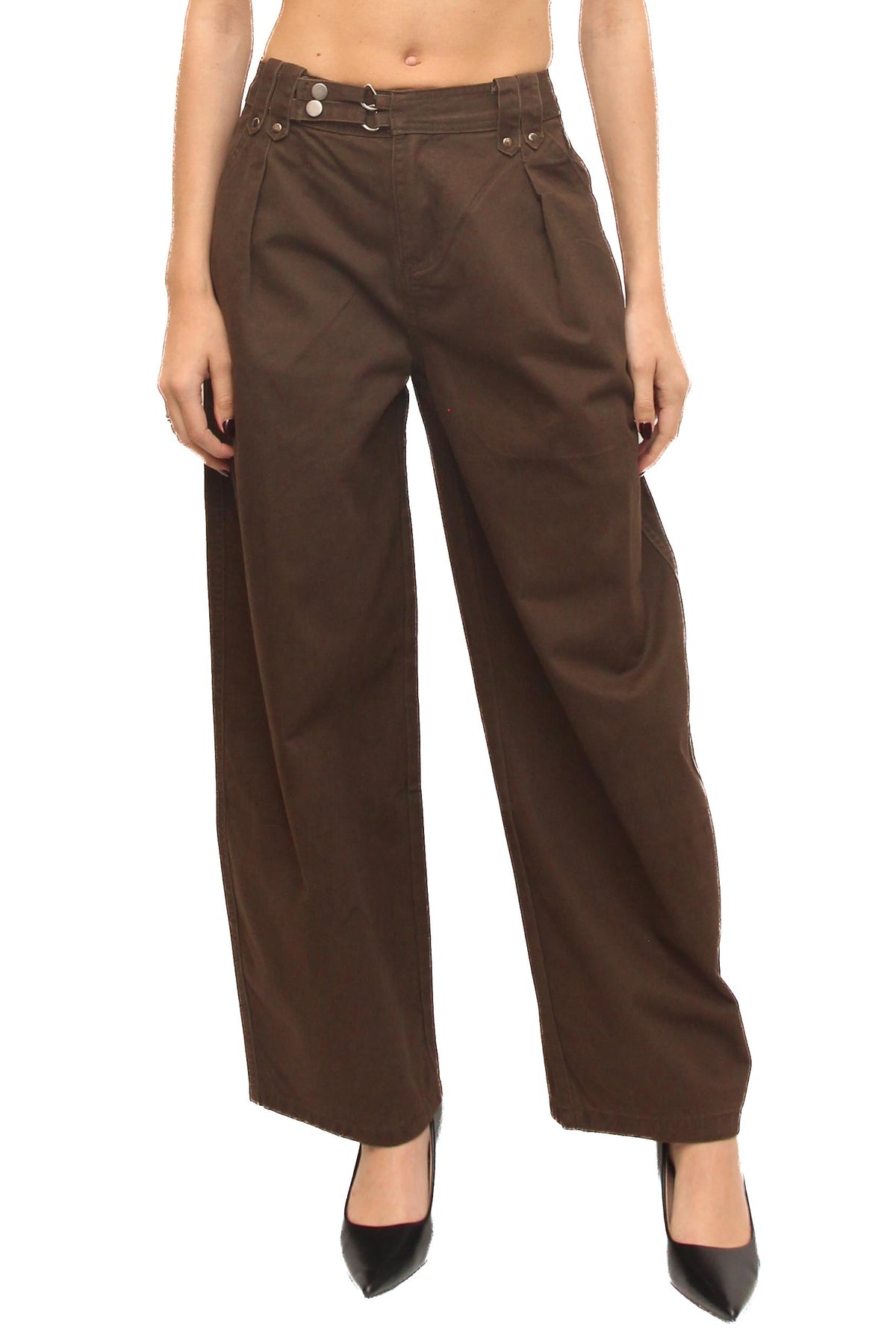 LEVH - Pantalone Philine - MARRONE