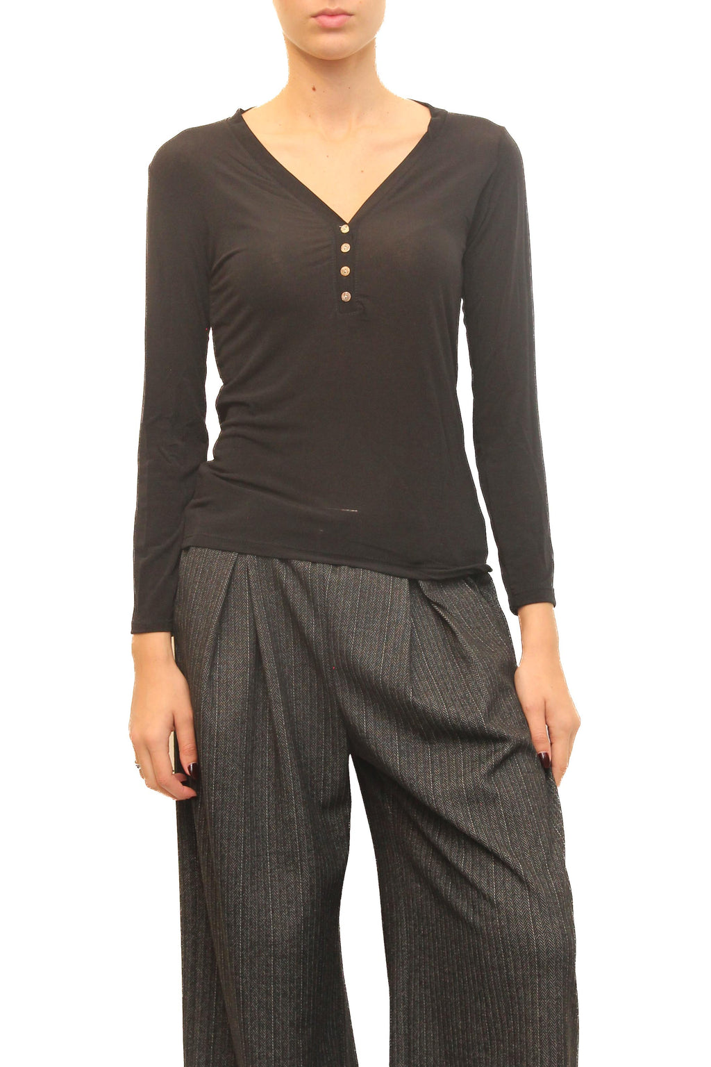 LEVH - Maglia Marsha - NERO